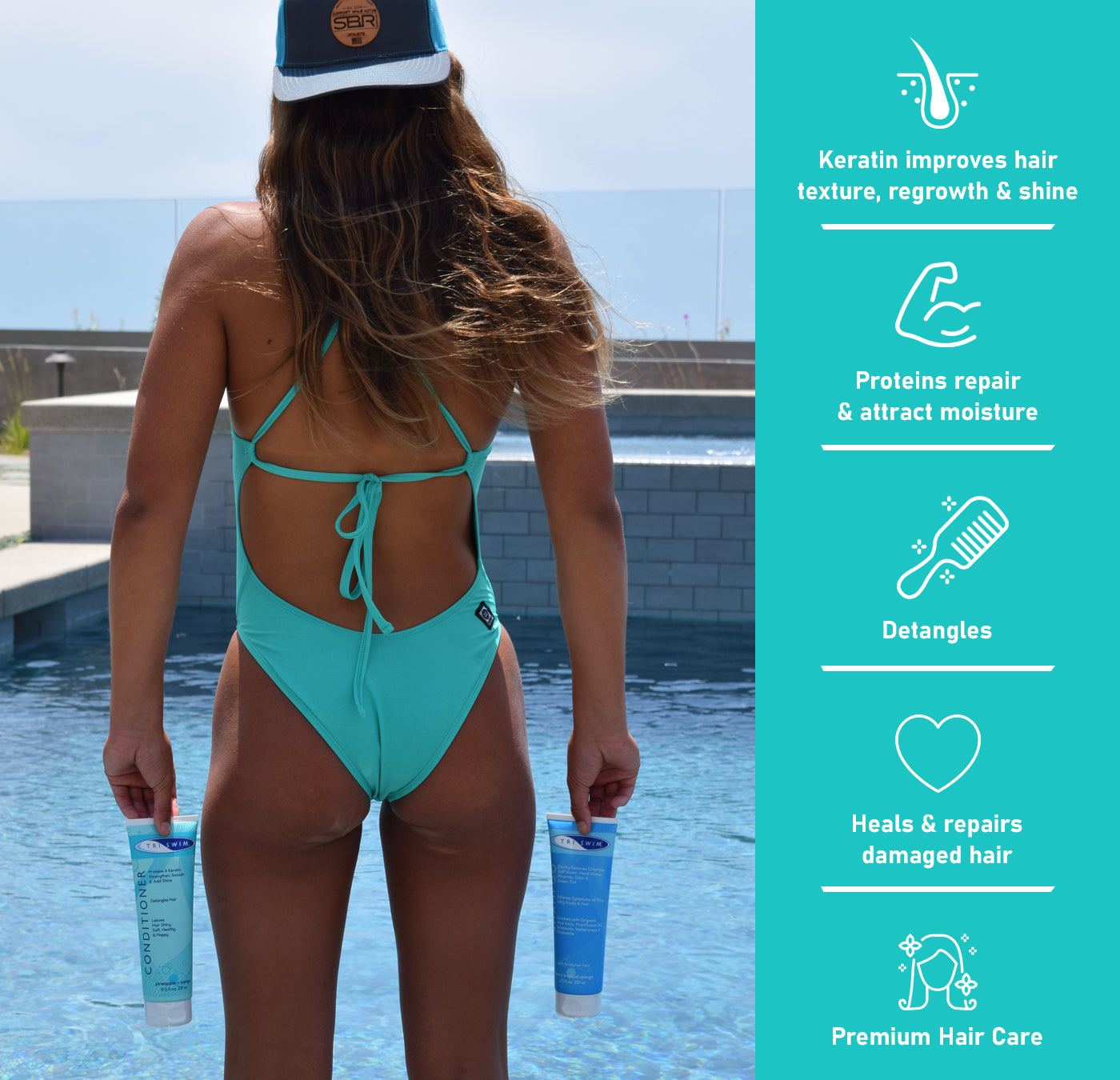 Salon Quality Conditioner for Swimmers