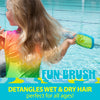 TRISWIM FunBrush Wet and Dry Detangling Brush