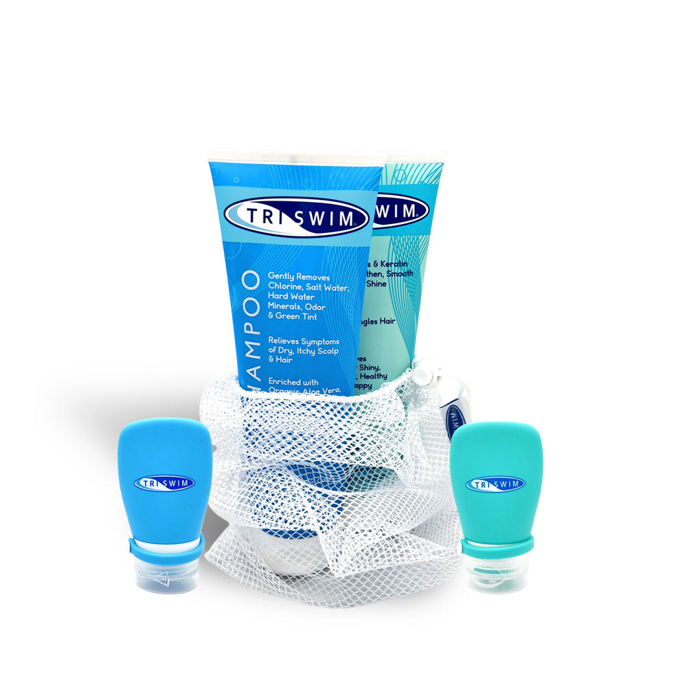 TRISWIM Shampoo / Conditioner Gift Set with Squishies