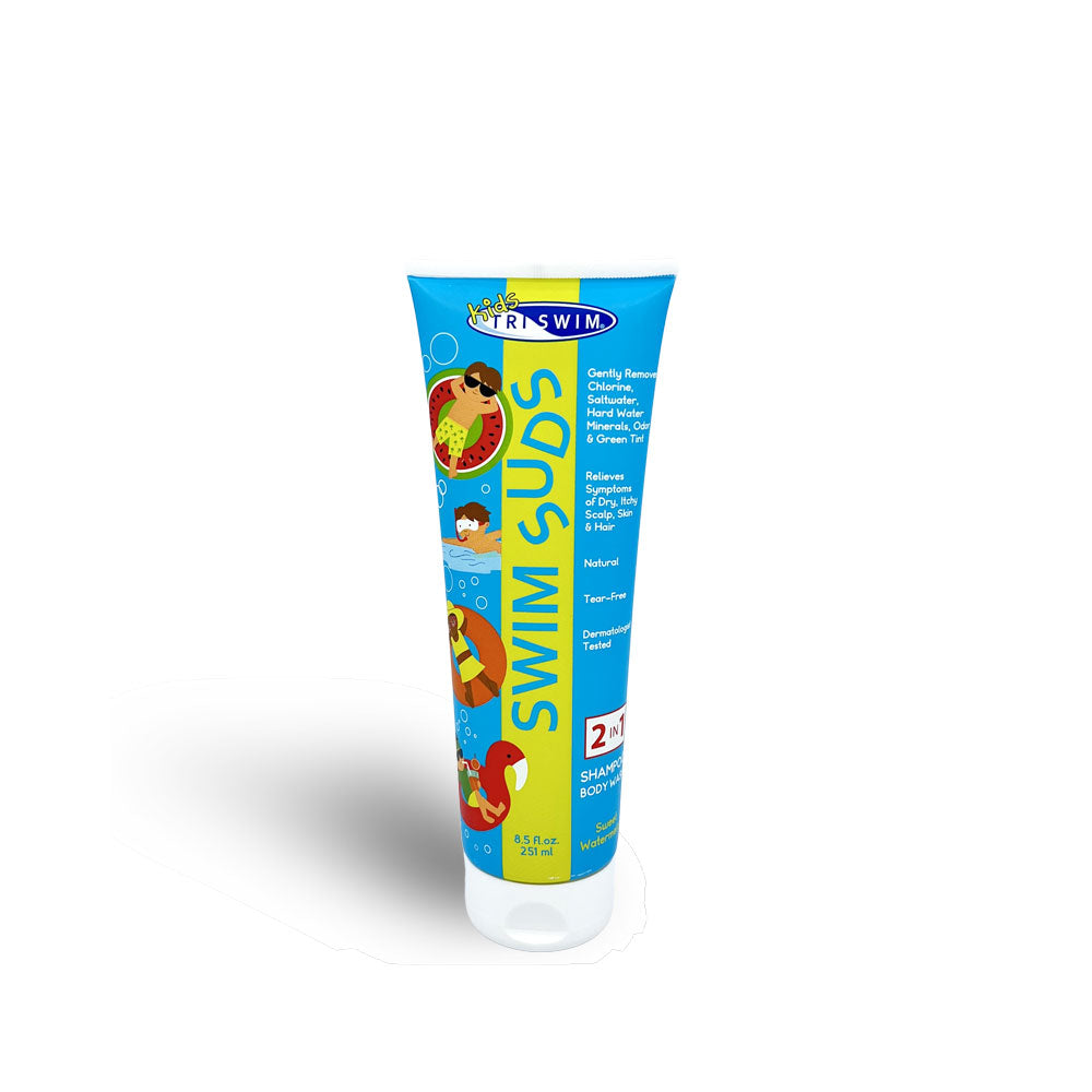 SWIM SUDS Tear Free Natural Chlorine Out Shampoo and Body Wash
