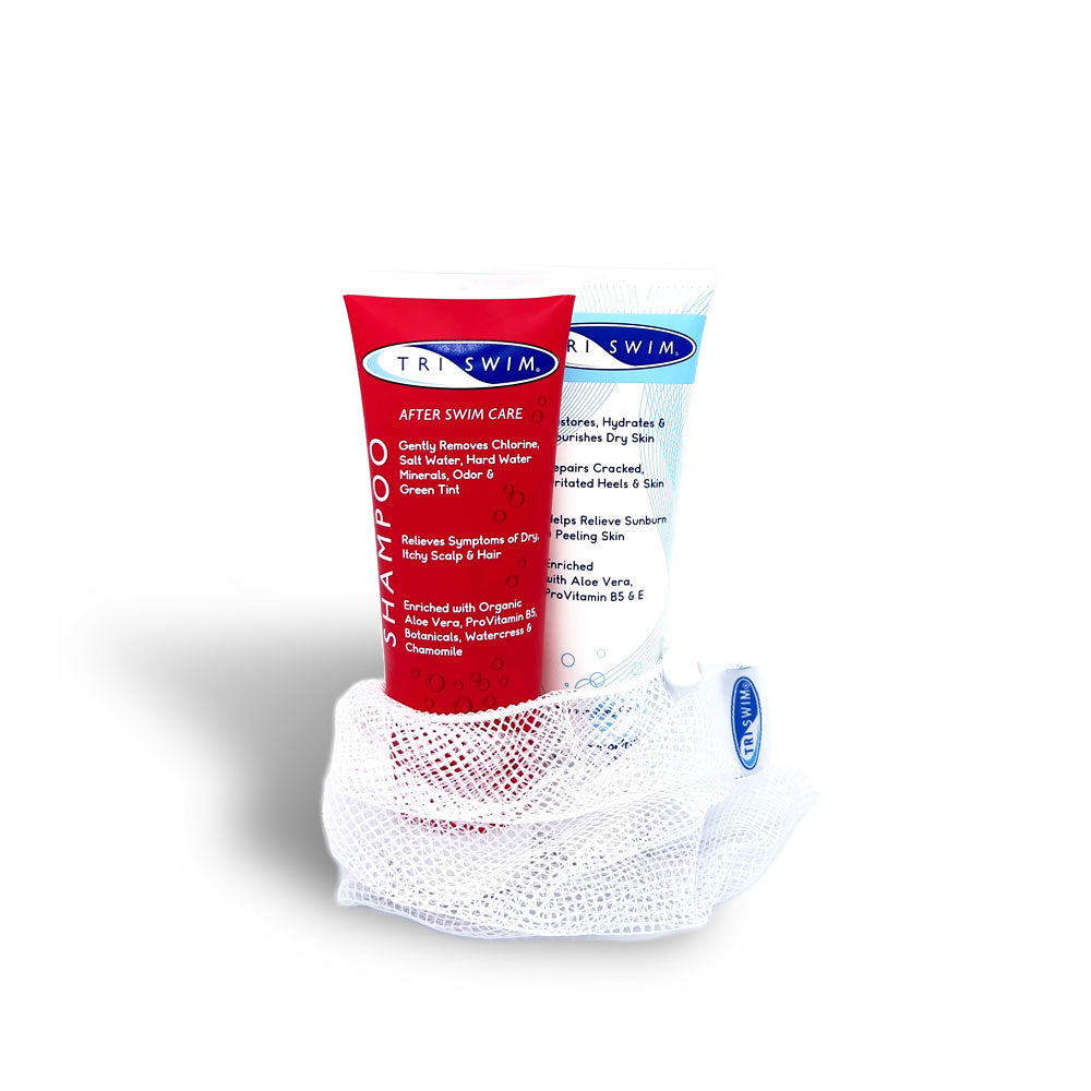 TRISWIM Red Shampoo / Lotion Gift Set