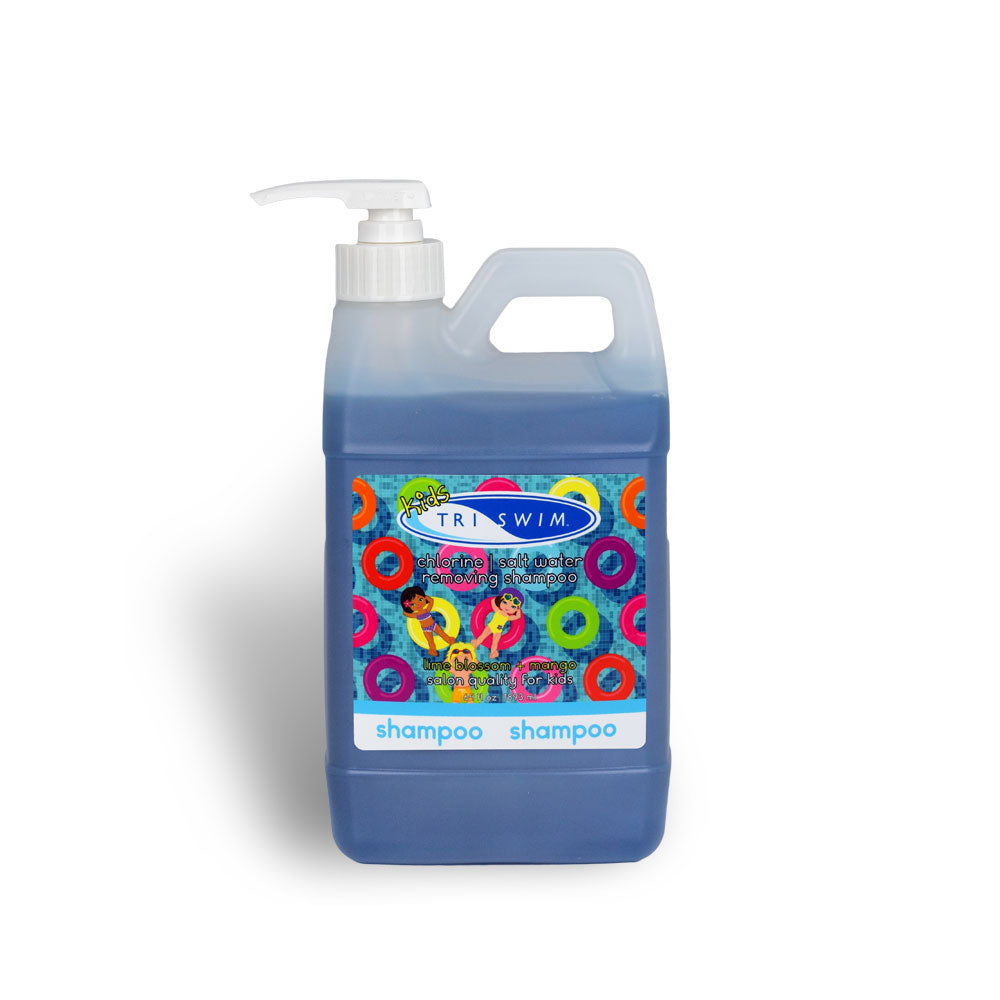TRISWIM Kids Chlorine Out Shampoo JUG 64oz with pump