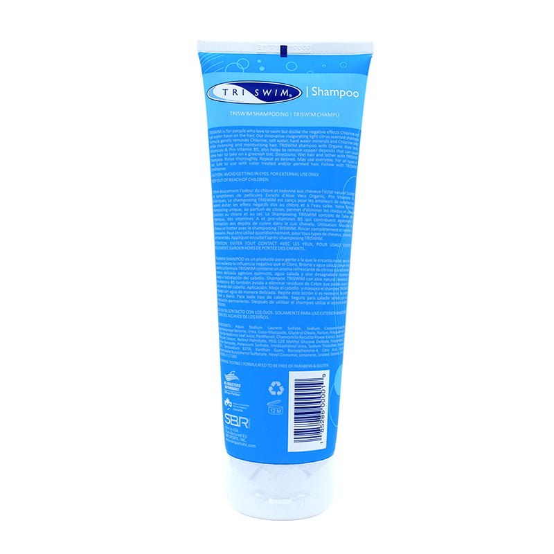 TRISWIM Chlorine Removal Shampoo 8.5oz | lime + tropical mango