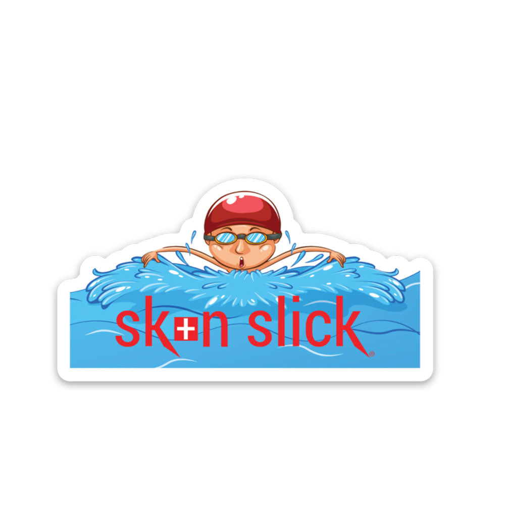 Swim Slick Sticker